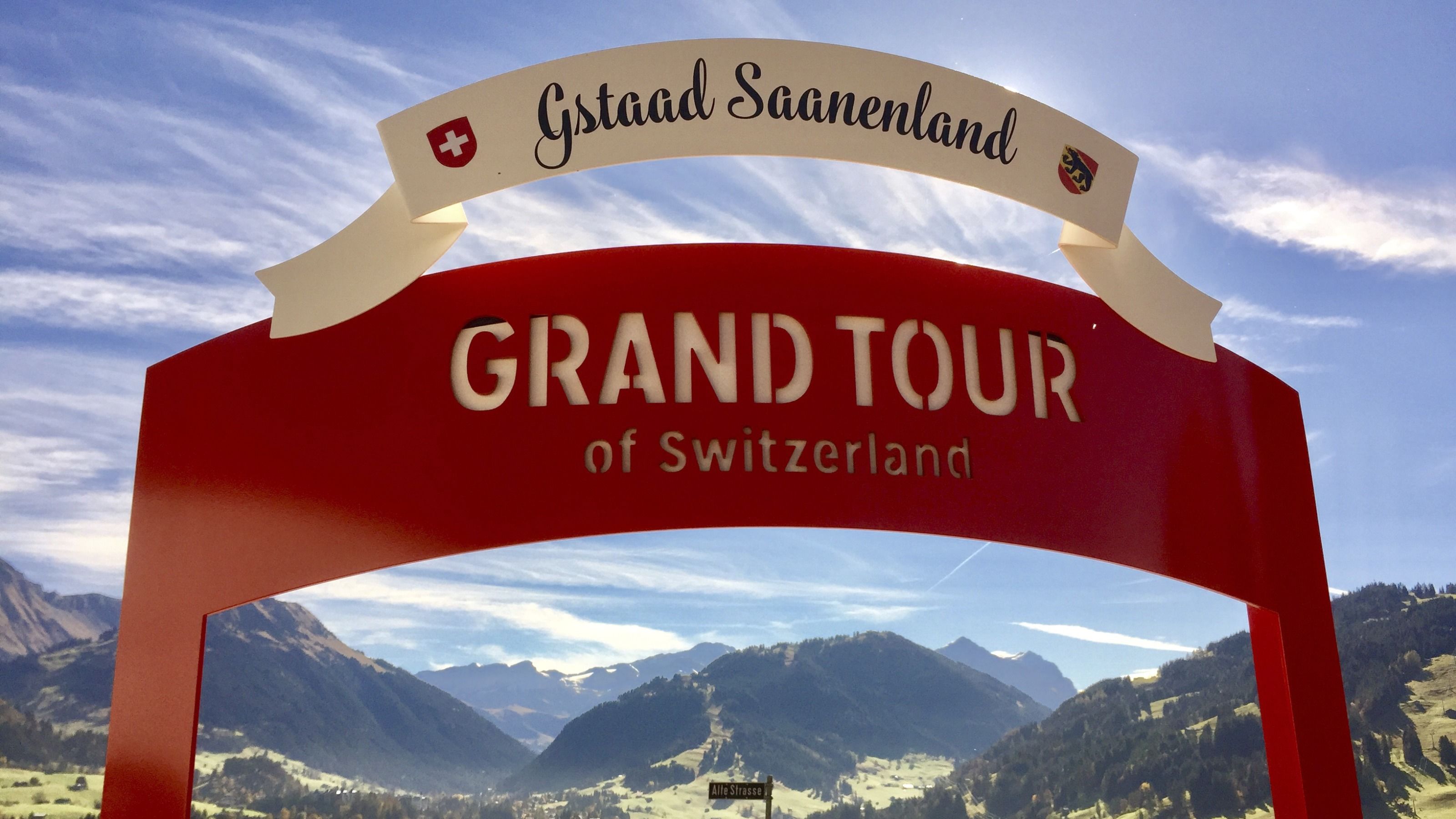 Gstaad ein Highlight auf der Grand Tour of Switzerland Schweiz